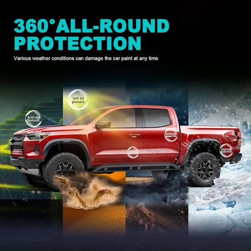 for 2023-2024 Chevrolet Colorado ZR2 Precut Paint Protective Film 8.5 Mil TPU PPF Clear Car HD Scratch Exterior Accessories (Front Bars + Headlights) in Saudi Arabia
