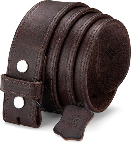 HJones Western Belts Genuine Full Grain Leather Belt for Belt Buckle Men's, 1.5" Replacement Belt Strap Without Buckle in Kuwait