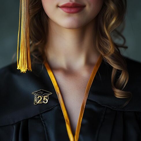 2025 Graduation Cap Brooch, Class of 2025 Badges Pin Gifts for High School College Student in Saudi Arabia