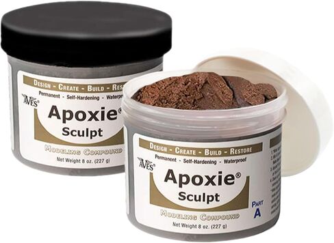Aves Apoxie Sculpt - 2 Part Modeling Compound (A & B) - 1 Pound, Bronze in Saudi Arabia