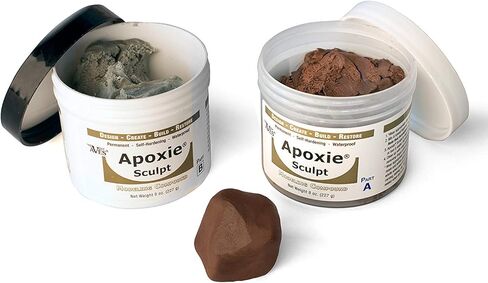 Aves Apoxie Sculpt - 2 Part Modeling Compound (A & B) - 1 Pound, Bronze in Saudi Arabia