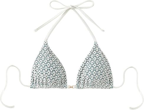 SOLY HUX Women's Halter Bikini Tops Summer String Triangle Bathing Suit Swimsuit Top Only in Kuwait