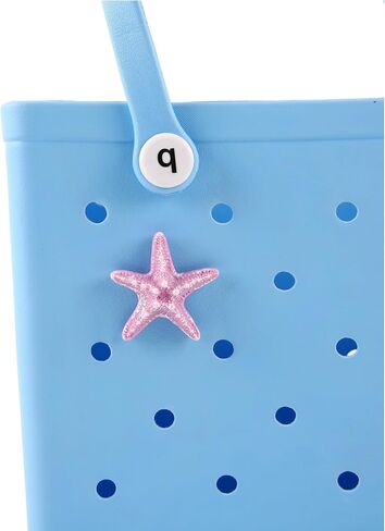 Starfish Style Sea Charm Accessory for Bogg Bag,Insert Resin Decoration Attachment for Rubber Beach Tote in Saudi Arabia