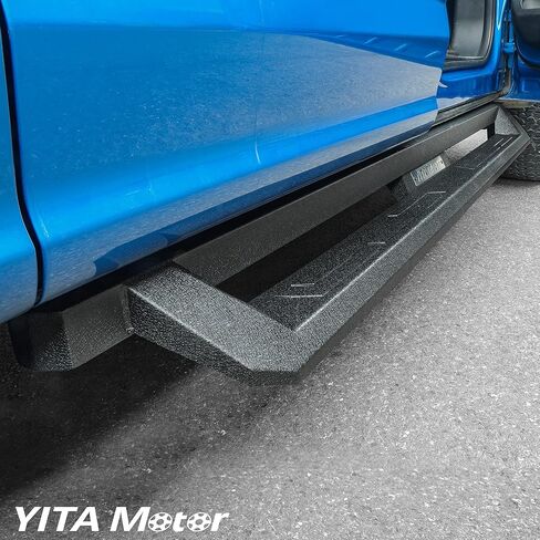 YITAMOTOR Drop Running Boards Compatible with 2015-2025 Ford F-150 SuperCrew Cab, 2017-2024 Ford F-250 F-350 Crew Cab, Off-road Side Steps, Black Powder Coated Nerf Bars in Saudi Arabia