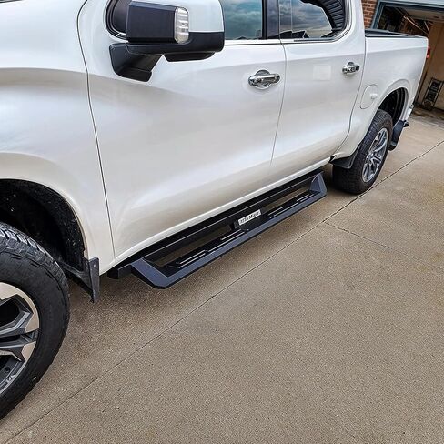 YITAMOTOR Drop Running Boards Compatible with 2015-2025 Ford F-150 SuperCrew Cab, 2017-2024 Ford F-250 F-350 Crew Cab, Off-road Side Steps, Black Powder Coated Nerf Bars in Saudi Arabia