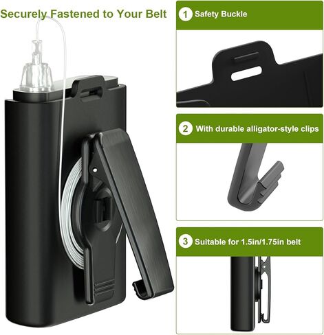 iguerburn insulin pump case for Ilet bionic pancreas ، beta bionics ilet pump holster with 360 ° Contating Belt Clip ، Ilet insulin pump accessories ilet ilet elet for t1d in Saudi Arabia