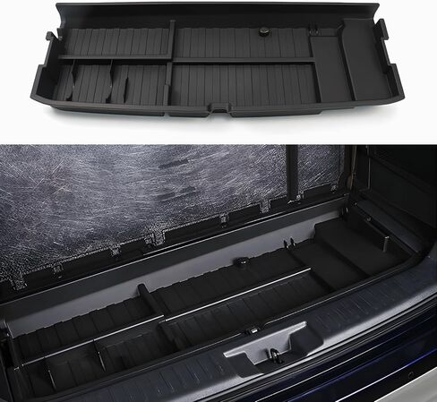 for CRV 5-Seat Trunk Organizers with Side Bins,Rear Hidden Storage Box for Honda CR-V 2023 2024 2025 Under Cargo Floor Storage Bins Accessories,SUV Extra Space in Saudi Arabia