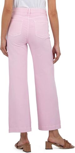 KUT from the Kloth Meg Mid-Rise Fab Ab Wide Leg in Movement in Saudi Arabia