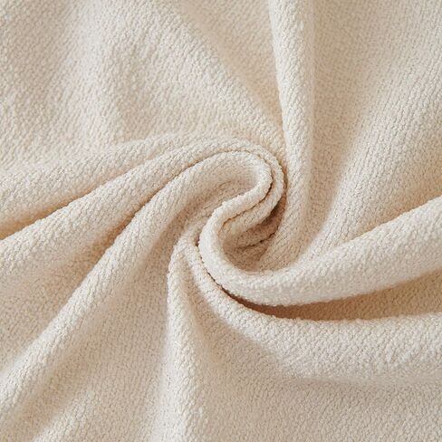 Couch Cover Water-Resistant Sofa Cover Blanket Thick Durable Sofa Cover for Sectional Sofa, Machine Washable Decorative Couch Furniture Protector for Dogs, 71" x118", Cream in Kuwait