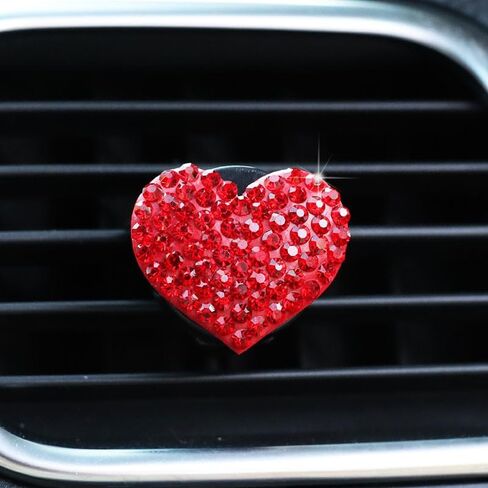 2Pcs Car Air Vent Clip,Bling Crystal Cute Bee Car Air Vent Clips, Car Air Conditioning Outlet Clip Decorative,Rhinestone Car Decoration for Women Interior Decor Bling Car Accessories in Saudi Arabia