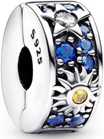 Bead Charms 925 Sterling Silver for Pandora Bracelet, Dangle Pendant Charms with 5A Cubic Zirconia for European Necklace and Bracelet Jewelry Gifts for Women Z2 in Saudi Arabia