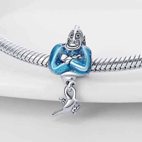 Bead Charms 925 Sterling Silver for Pandora Bracelet, Dangle Pendant Charms with 5A Cubic Zirconia for European Necklace and Bracelet Jewelry Gifts for Women Z2 in Saudi Arabia