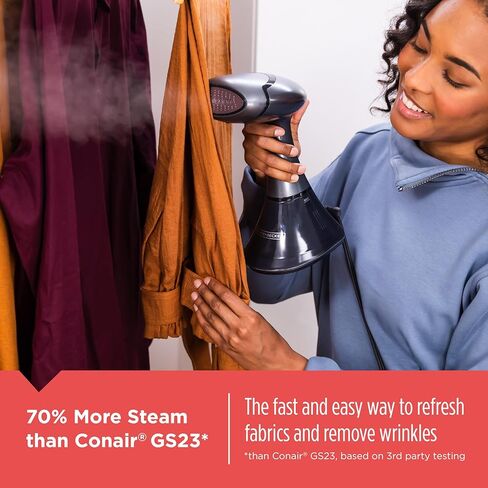 مكواة بخار محمولة باليد متطورة من بلاك اند ديكر - حل بخار قوي وسريع، HGS250P، اخضر فاتح in Kuwait