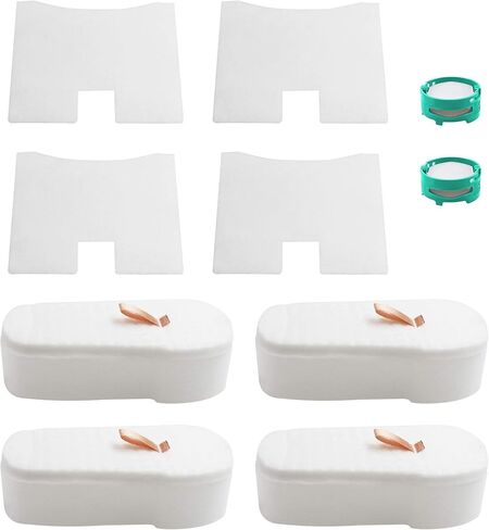 Fette Filter - 4 Pack Filter Kit Compatible with Shark Vertex & UltraLight Vacuum HZ2000, HZ2002, HZ251, HH200, HH202, HZ602 Part # XPMFHZ2000 & XFFKHZ2000 in Kuwait