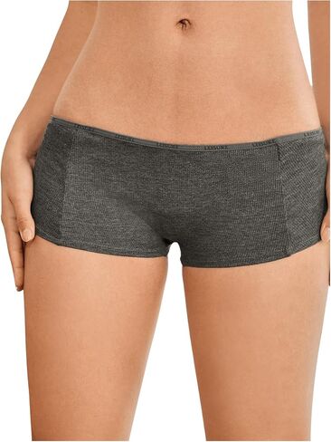 WDIRARA Women's Low Rise Boyshorts Letter Waistband Underwear Soft Panties in Saudi Arabia
