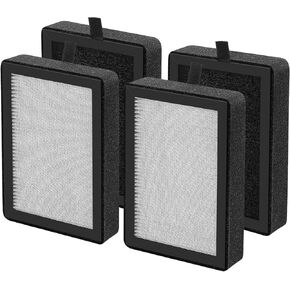 ISINGO 20 Pack Core Mini Rooma Pads استبدال لـ Levoit LV-H128 أساسية من وسادات إعادة الملء العطرية باستبدال الزيت المتوافقة مع Levoit Core Mini & LV-H128 ، أبيض.