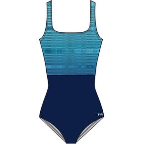 Tyr Fishnet Scoop Neck ControlFit