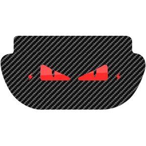 ملصق مصباح مكابح عالي الفرامل لنموذج Tesla Y ، ملصق لوحة إسقاط مصباح فرامل عالي الفرامل ، ملصق لضوء الذيل ، إكسسوارات خارجية للسيارة (عيون الشيطان)