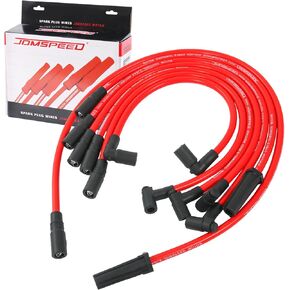 Spark Plug Wire Set 10.2mm Replacement For Chevy P30 Astro Blazer C1500 K1500 S10 1996-1998 Replacement For GMC P3500 C1500 Jimmy K1500 P3500 Safari Sonoma 1996-1998 9746T Set of 7
