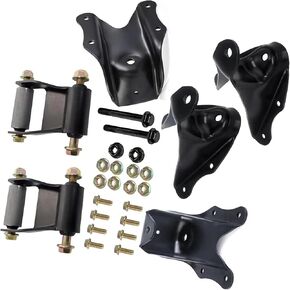 GXYWADY real ورقة الربيع إلى الأمام شماعات وراكب الاستبدال للرحلات 2000-2004 F250 F350 Super Duty 1999-2007