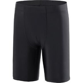 Boys Swim Jammers Youth Competitive Swimming Team Shorts Swimsuit, Kids Quick Dry Athletic Compression Trunks UPF 50+