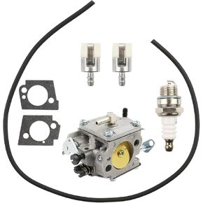 Carburetor Kit Compatible with Dolmar 394 151 050 PC-6412 PC-6414 PC-6430 PC-6435 PC-7312 WJ-105-1 615-004 Replacement 394151050 394151051 394151052