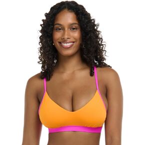 Eidon Women's Madison D ، DD ، E-cup bikini Top Swimsuit مع تعادل ثنائي الاتجاه مرة أخرى