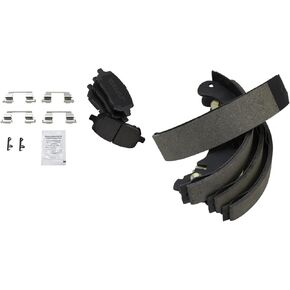منصات الفرامل TRQ متوافقة مع 2005-2008 Chevrolet Cobalt 2007-2008 Pontiac G5 2003-2007 Saturn Ion