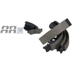 TRQ Brake Pads Ceramic Compatible with 1999-2004 Chevrolet Tracker Suzuki Vitara