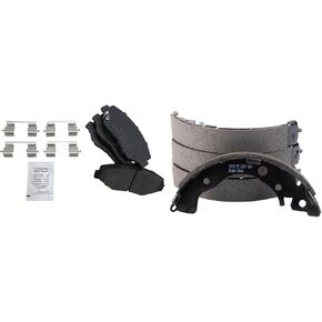 TRQ Brake Pads Ceramic Compatible with 2013-2015 Honda Civic