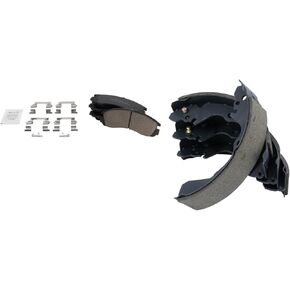 TRQ Brake Pads Ceramic Compatible with 2000 Mitsubishi Eclipse Galant