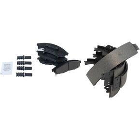 TRQ Brake Pads Ceramic Compatible with 1988 Oldsmobile Cutlass Supreme