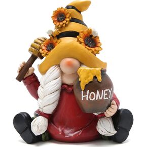 Hodao Ladybug Spring Gnomes Decorations for Home Table, Porch, Garden Yard Ladybug Elf Ornaments Decor Spring Gnome Figurines Decor for Outdoor Garden Birthday Gifts for Mom, Grandma