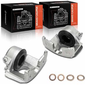 A-Premium Disc-Disc Paripers Assembly بدون قوس متوافق مع Ford F-150 1980-1985 ، F-250 1980-1985 ، F-100 1980-1983 ، E-150 Econoline Club Wagon 1984-1985 ، برونكو-الجانب الأمامي ، 2-PC مجموعة