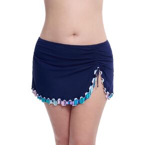 الملف الشخصي بواسطة Gottex Harmony Plus Size Women’s Skirted Swim Wathing Bottom