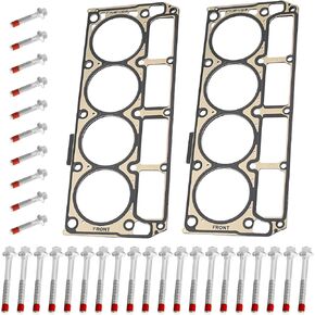 12610046 LS3 6.0 6.2 طيات من حشيات الرأس مع براغي رأس مناسبة ل Chevy Express Silverado Silverado GMC Savana Sierra Yukon Cadillac Escalade Pontiac G8 ، L76 L77 L92 L94 L96 L99 L9H LC8