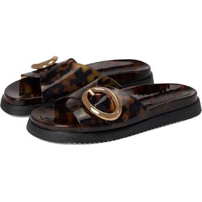 Steve Madden Women's Mandie Slide Sandal, Tortoise, 7.5