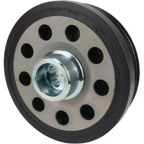 11238512072 Damper Crankshaft Pulley Harmonic Balancer for BMW 328i 2014-2018, for BMW X3 2015-2017, for BMW 1 3 5 Series X1 X3 E81 E87 E88 E82 E90 E91 E92 E93 E61 N47 B37 B47 2014-2018