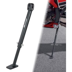 Xitomer Adjustable Kickstand Fit for Beta 125 RR 2T 200 250 300 350 400RR 450 RR 390 430 480 RR 498 RR 500 RR-S Steel Motorcycle 0-3inch Adjustable Side Stand Foot Side Support