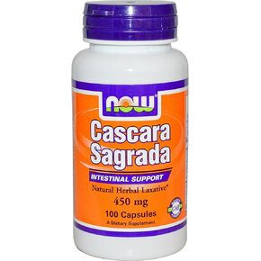 Now Foods Cascara Sagrada 450 mg - 100 Caps