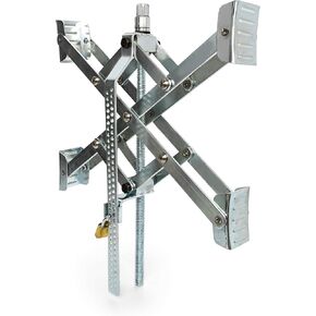 Eaz-Lift EazLift 18' Wheel Stop with Wrench and Lock | Fits tire spacing from 9-18 inches | Features Raised Ribs for Increased Traction (44663)