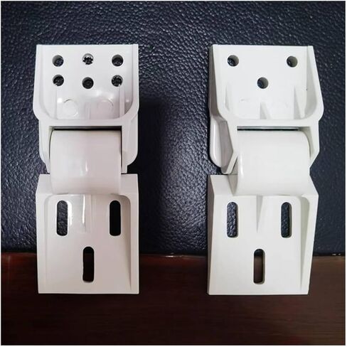 2 قطعة ثلاجة صغيرة موازنة العالمي الصدر الفريزر البلاستيك المفصلي 95 درجة-110 درجة للطي الفريزر الباب المفصلي. (اللون: 3 فتحات، الحجم: قطعتان) in Kuwait