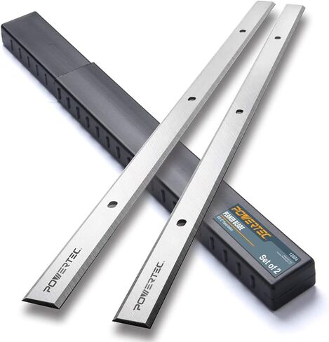 POWERTEC 128290 13" HSS Planer Blades Replacement for Hitachi 726-341 P13F - Set of 2 in Saudi Arabia
