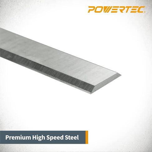 POWERTEC 128290 13" HSS Planer Blades Replacement for Hitachi 726-341 P13F - Set of 2 in Saudi Arabia