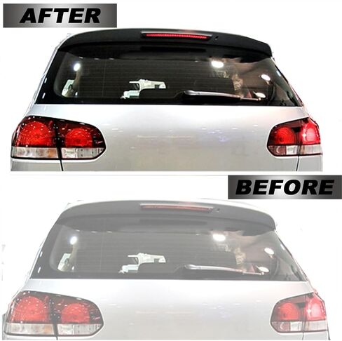 LED High Mount Stop LAMP LED ثالث ضوء الفرامل متوافق مع فولكس واجن جولف R32 GTI 2005-2009 مركز خلفي LED LED 3RD BRAKE LIGHT (RED) in Kuwait