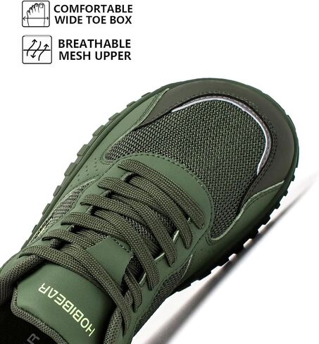 Hobibear Womens Barefoot Shoes | صندوق إصبع القدم الواسع | حذاء رياضة مريح يركض in Kuwait