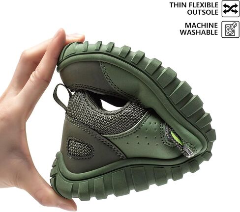 Hobibear Womens Barefoot Shoes | صندوق إصبع القدم الواسع | حذاء رياضة مريح يركض in Kuwait