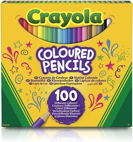 Crayola Colored Pencils, 100 in Saudi Arabia