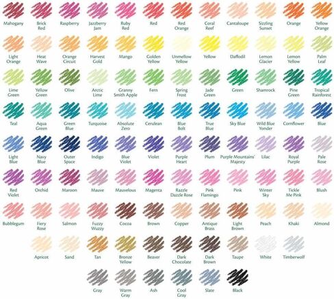 Crayola Colored Pencils, 100 in Saudi Arabia