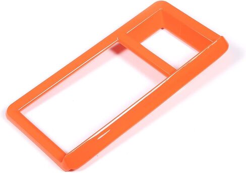for Ford Maverick 2022 2023 2024 Dashboard GPS Navigation Panel Frame Trim Cover Decoration Car Interior Accessories (Orange) in Kuwait